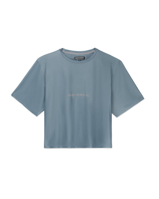 Base Running Cropped SS Tee