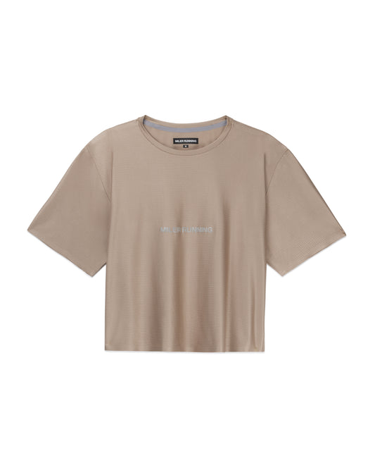 Base Running Cropped SS Tee