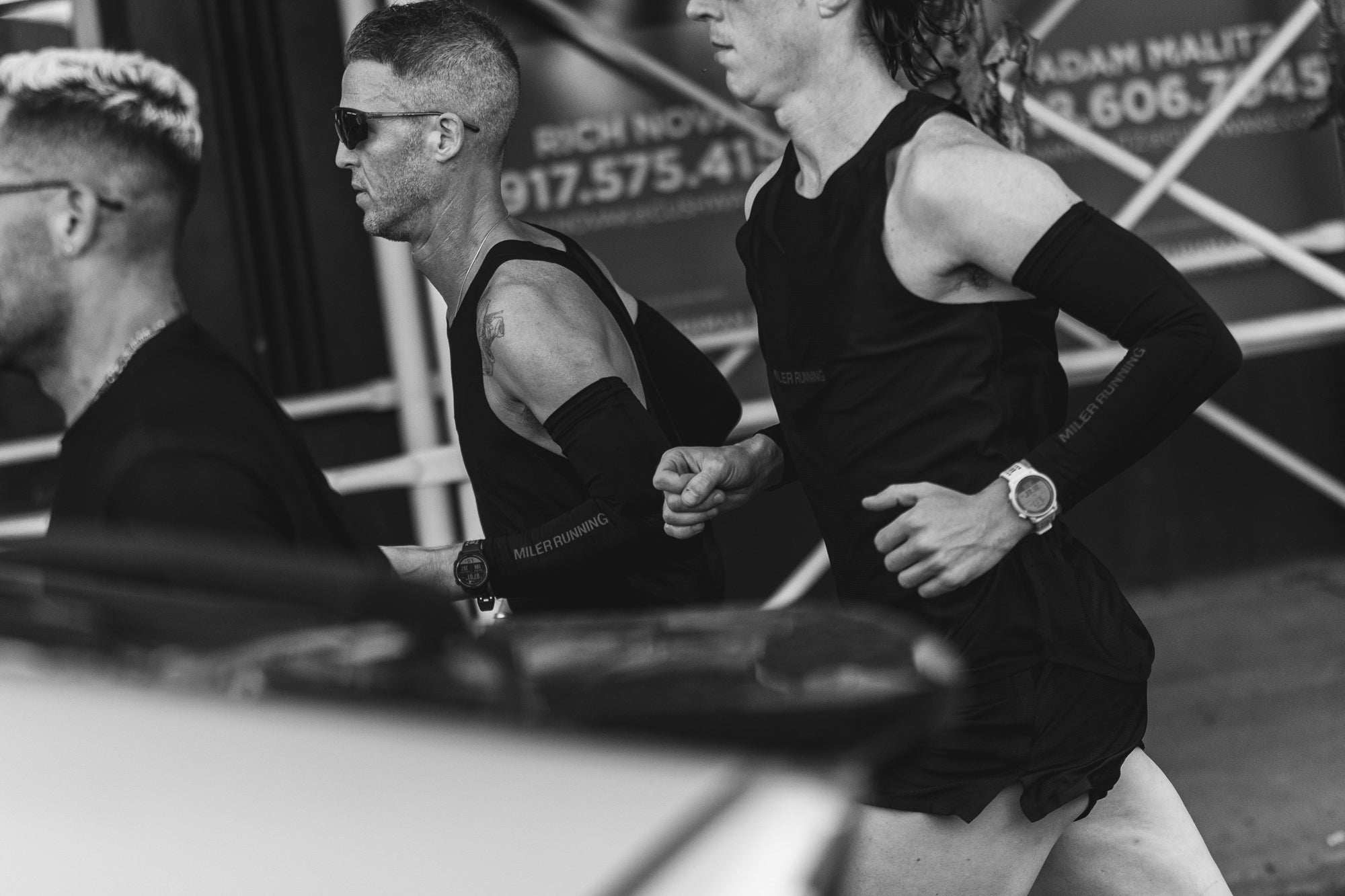 miler running