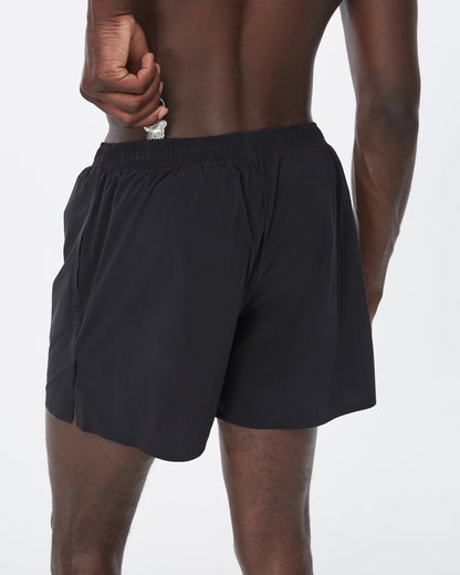 Work Running 5" Short in Black, lifestyle