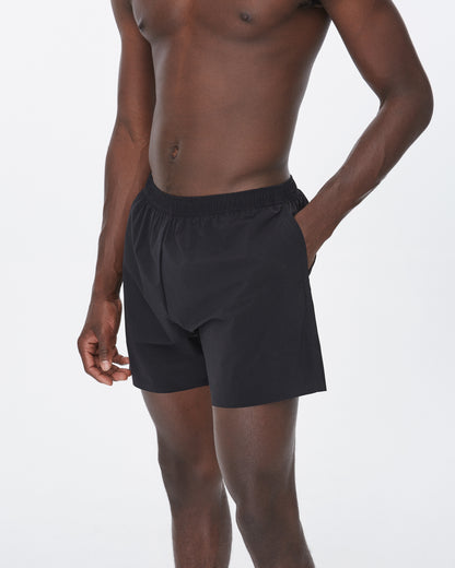 Work Running 5" Short in Black, lifestyle