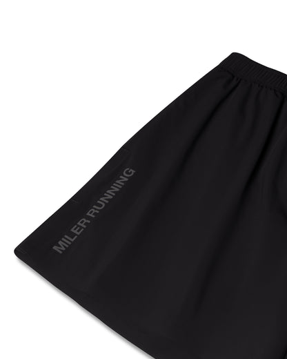 Work Running 5" Short in Black, detail