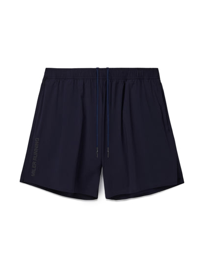 Work Running 5" Short in Navy, front