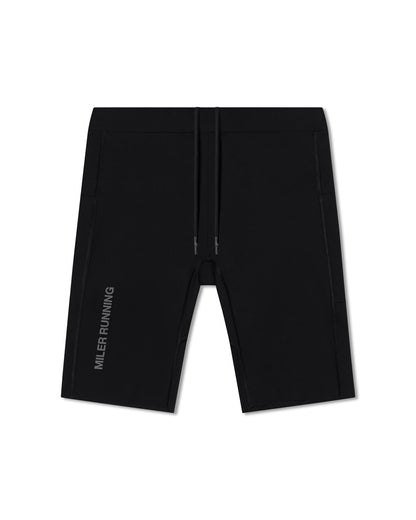 Work Running Half Tight in Black, front