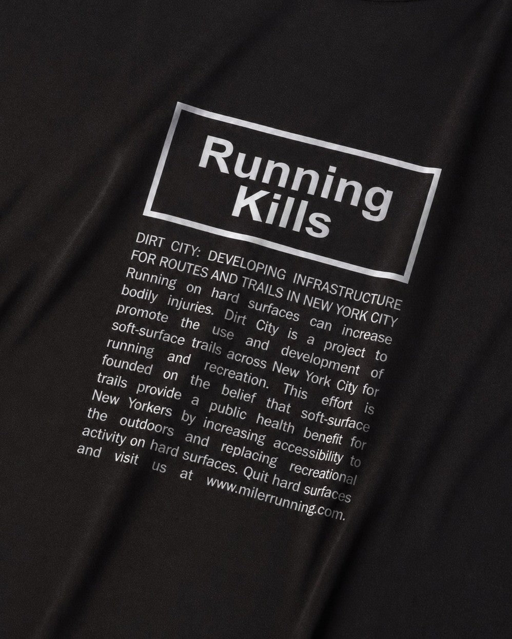 Running Kills Work Running SS Tee