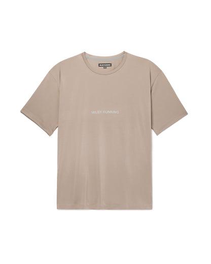 Work Running SS Tee in Limestone, front