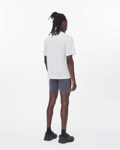 Work Running SS Tee in Concrete, lifestyle