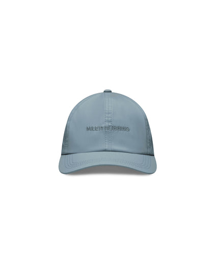 Work Running Hat in Bluestone, front