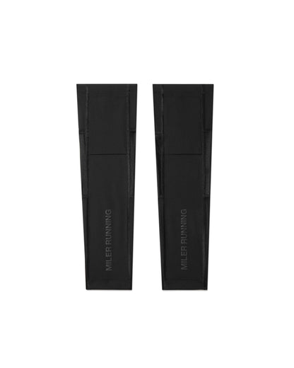 Work Running Arm Sleeves in Black, back