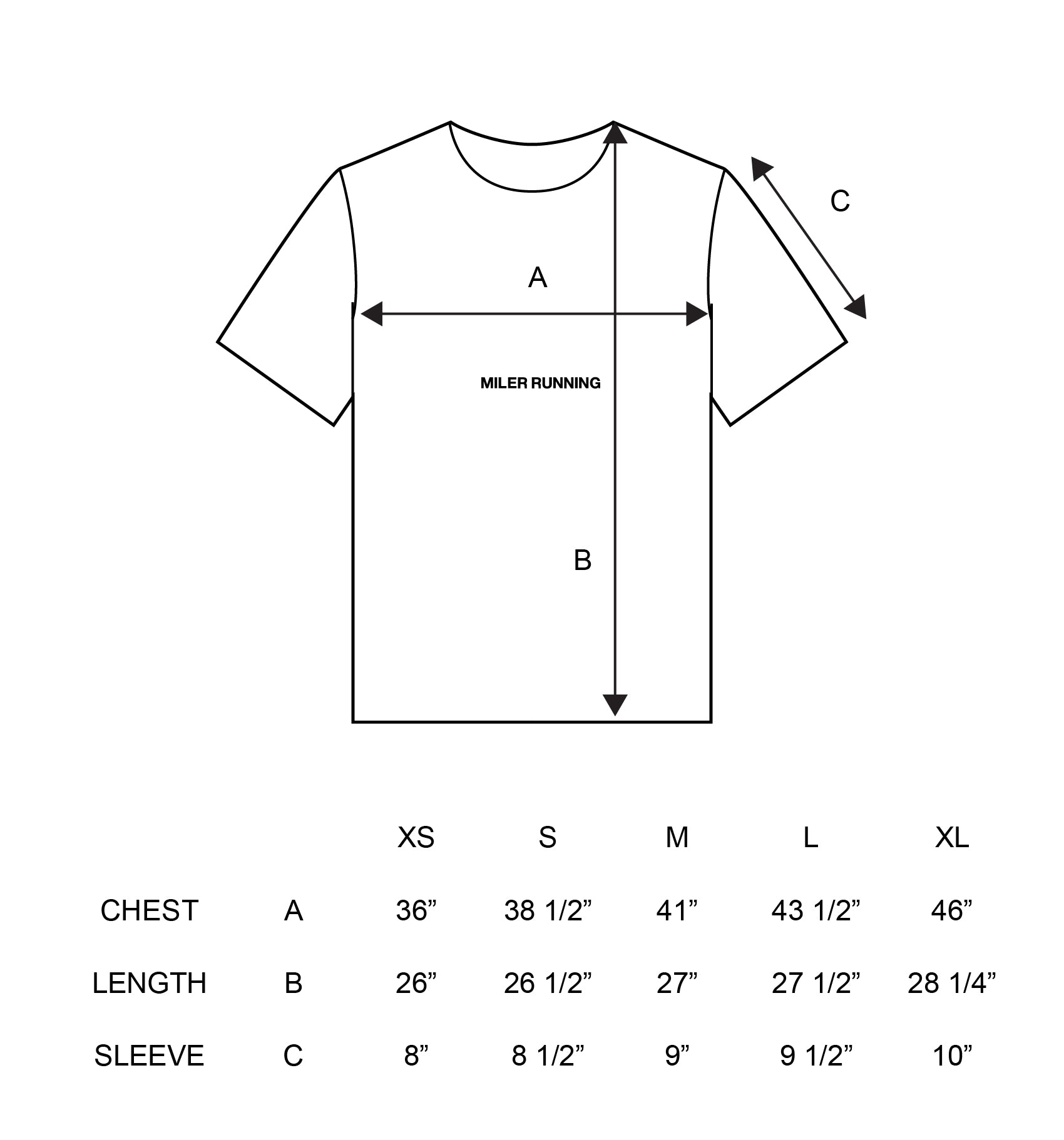 Dirt Running SS Tee – Miler Running