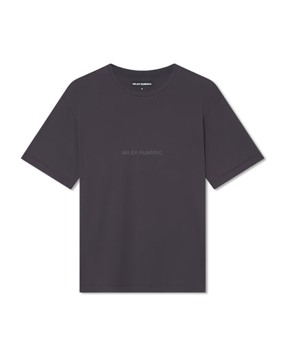 Work Running SS Tee in Asphalt, front