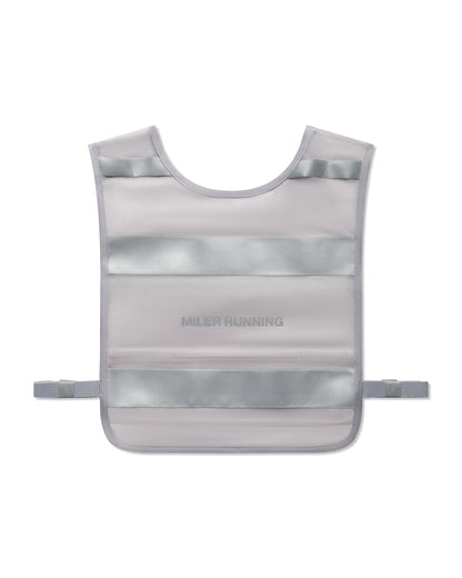 Reflective Safety Vest in Silver, back