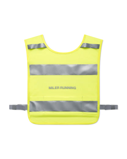 Reflective Safety Vest in Hi-Vis Yellow, back