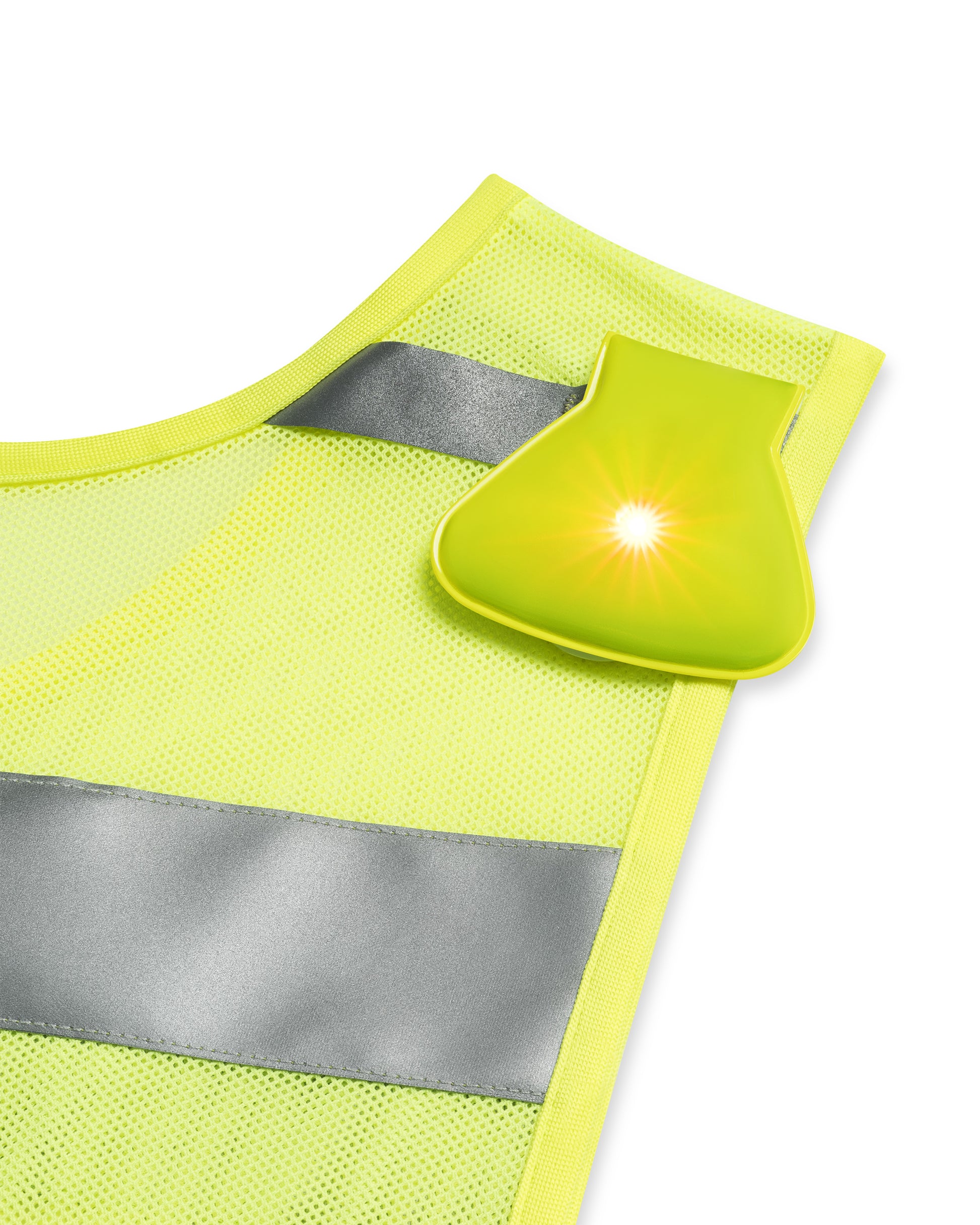 The Reflective Safety Vest is made in New York City with 360-degree 3M™  Scotchlite™ reflectivity and a featherweight breathable wide mesh…