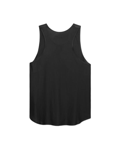 Base Running Singlet in Black, back