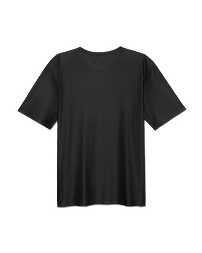 Base Running SS Tee in Black, back
