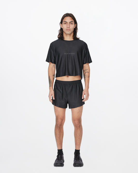 Base Running Cropped SS Tee