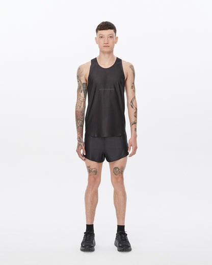 Base Running Singlet in Black, lifestyle
