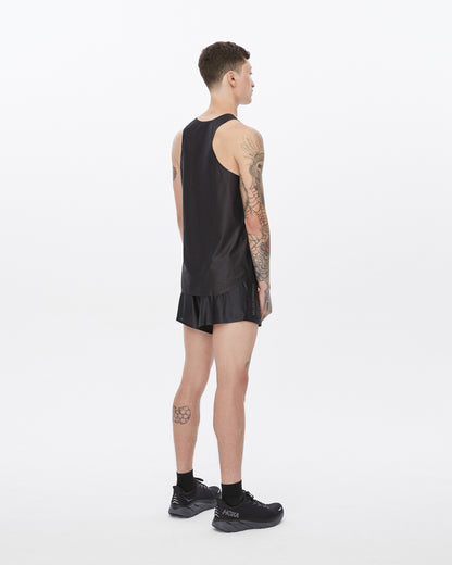 Base Running Singlet in Black, lifestyle