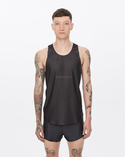 Base Running Singlet in Black, lifestyle
