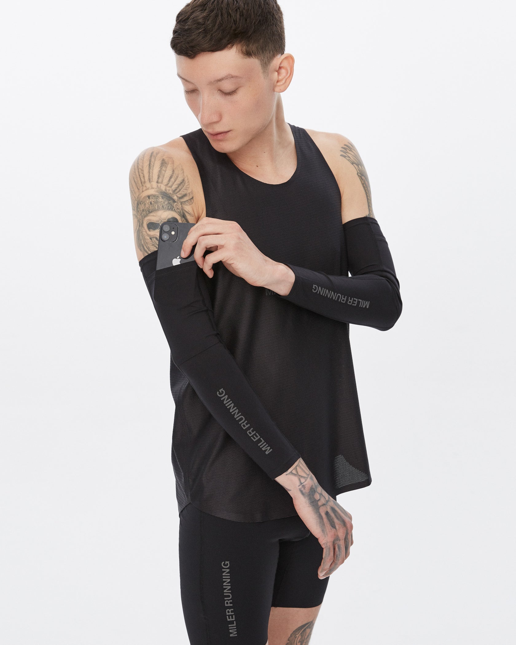 Base Running Arm Sleeves Miler Running